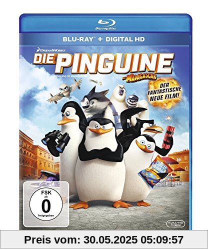 Die Pinguine aus Madagascar [Blu-ray] von Simon J. Smith