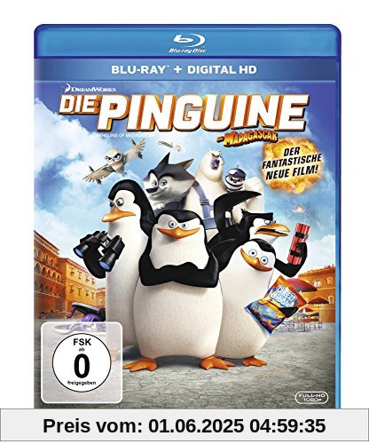 Die Pinguine aus Madagascar [Blu-ray] von Simon J. Smith