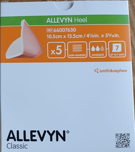 Smith & Nephew Allevyn Non-Adh Heel Pack 5 Pflaster von Smith & Nephew