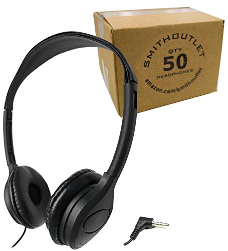 SmithOutlet 50 Stück über den Kopf geringe Kosten Kopfhörer in Bulk von SmithOutlet