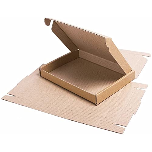 SmithPackaging Großbriefkartons, C5, Braun, 50 Stück, 229 x 162 x 20 mm von SmithPackaging