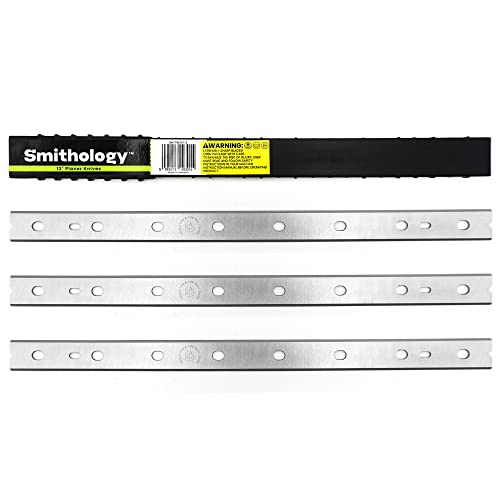 Smithology 13 Zoll Hobelmesser - Ersatzmesser für DeWalt DW735 DW735X Hobelmesser, ersetzt DW7352 - 3er Set (SMTPBM01-3) für glatte Holzoberfläche von Smithology
