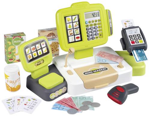 Elektronische Supermarktkasse XL mit echter Taschenrechnerfunktion Elektronische Supermarktkasse XL mit echter Taschenrechnerfunktion von Smoby