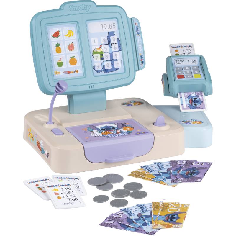Stitch Supermarktkasse, Kaufladen von Smoby