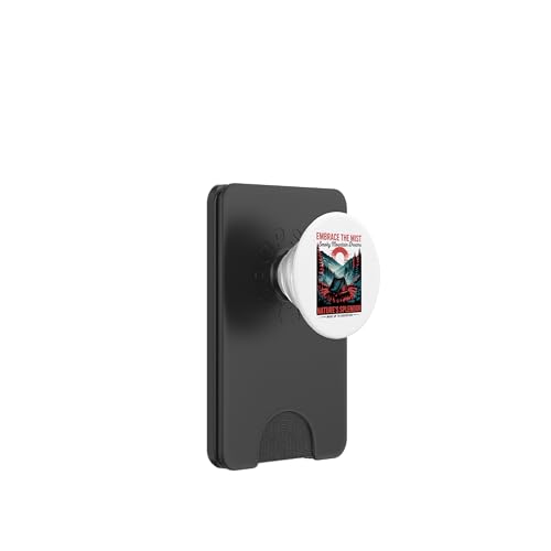 Classic Great Smoky Mountains Camping PopSockets PopWallet für MagSafe Classic Great Smoky Mountains Camping PopSockets PopWallet für MagSafe von Smoky Mountains - Hike the Fog - Embrace the Wild