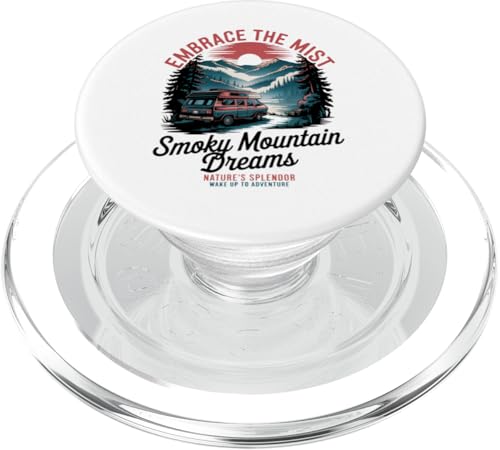 Great Smoky Mountains Camping - Retro National Parks PopSockets PopGrip für MagSafe Great Smoky Mountains Camping - Retro National Parks PopSockets PopGrip für MagSafe von Smoky Mountains - Hike the Fog - Embrace the Wild