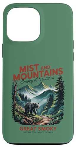 Patriotischer großer rauchiger Schwarzbär – Smoky Mountains Hülle für iPhone 13 Pro Max Patriotischer großer rauchiger Schwarzbär – Smoky Mountains Hülle für iPhone 13 Pro Max von Smoky Mountains - Hike the Fog - Embrace the Wild