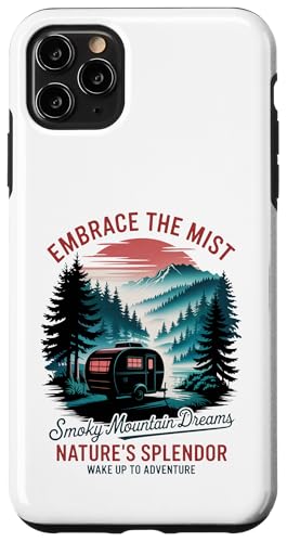 Retro Vintage Great Smoky Mountains Camping Hülle für iPhone 11 Pro Max Retro Vintage Great Smoky Mountains Camping Hülle für iPhone 11 Pro Max von Smoky Mountains - Hike the Fog - Embrace the Wild