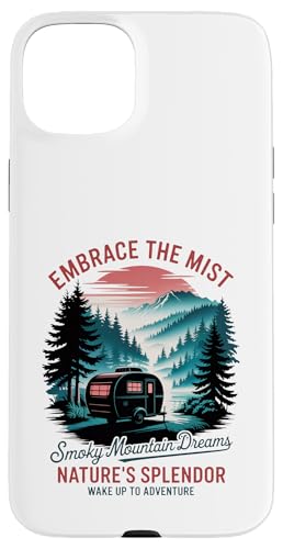 Retro Vintage Great Smoky Mountains Camping Hülle für iPhone 15 Plus Retro Vintage Great Smoky Mountains Camping Hülle für iPhone 15 Plus von Smoky Mountains - Hike the Fog - Embrace the Wild