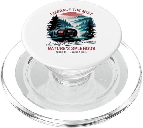 Retro Vintage Great Smoky Mountains Camping PopSockets PopGrip für MagSafe Retro Vintage Great Smoky Mountains Camping PopSockets PopGrip für MagSafe von Smoky Mountains - Hike the Fog - Embrace the Wild