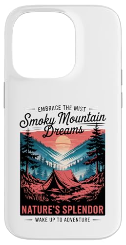 Smokies — Vintage-Camping im Freien, Smoky Mountains Hülle für iPhone 14 Pro Smokies — Vintage-Camping im Freien, Smoky Mountains Hülle für iPhone 14 Pro von Smoky Mountains - Hike the Fog - Embrace the Wild