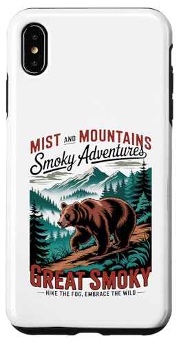 Smoky Trails - Smoky Mountains - Smoky Adventures Hülle für iPhone XS Max von Smoky Mountains - Hike the Fog - Embrace the Wild