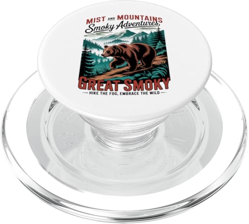 Smoky Trails - Smoky Mountains - Smoky Adventures PopSockets PopGrip für MagSafe von Smoky Mountains - Hike the Fog - Embrace the Wild