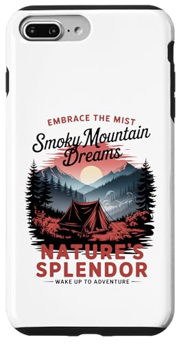 Vintage-Camping im Freien Smoky Mountains Hülle für iPhone 7 Plus/8 Plus Vintage-Camping im Freien Smoky Mountains Hülle für iPhone 7 Plus/8 Plus von Smoky Mountains - Hike the Fog - Embrace the Wild
