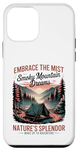 Vintage Great Smoky Mountains Camping Hülle für iPhone 12 mini von Smoky Mountains - Hike the Fog - Embrace the Wild