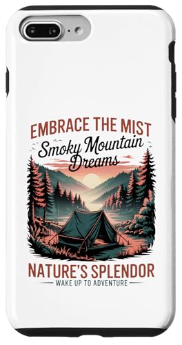 Vintage Great Smoky Mountains Camping Hülle für iPhone 7 Plus/8 Plus Vintage Great Smoky Mountains Camping Hülle für iPhone 7 Plus/8 Plus von Smoky Mountains - Hike the Fog - Embrace the Wild