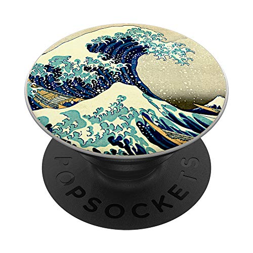 Berühmte Klassische Japanische Kunst Die Große Welle Hokusai PopSockets PopGrip: Ausziehbarer Sockel und Griff für Handys/Tablets mit Tauschbarem Top Berühmte Klassische Japanische Kunst Die Große Welle Hokusai PopSockets PopGrip: Ausziehbarer Sockel und Griff für Handys/Tablets mit Tauschbarem Top von Smooth HQ
