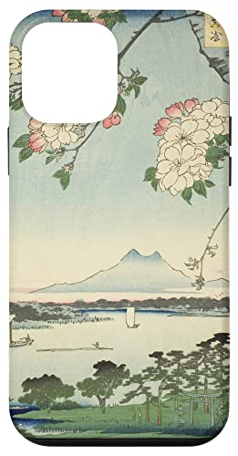 Hülle für iPhone 12 mini Berühmte Vintage Fine Art: Schrein am Fluss von Hiroshige Hülle für iPhone 12 mini Berühmte Vintage Fine Art: Schrein am Fluss von Hiroshige von Smooth HQ