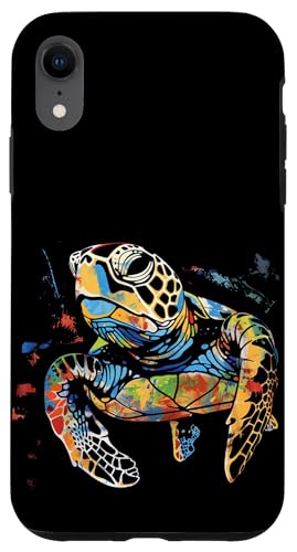 Hülle für iPhone XR Stilvolles abstraktes Design mit Schildkrötenmotiv Hülle für iPhone XR Stilvolles abstraktes Design mit Schildkrötenmotiv von Smooth HQ