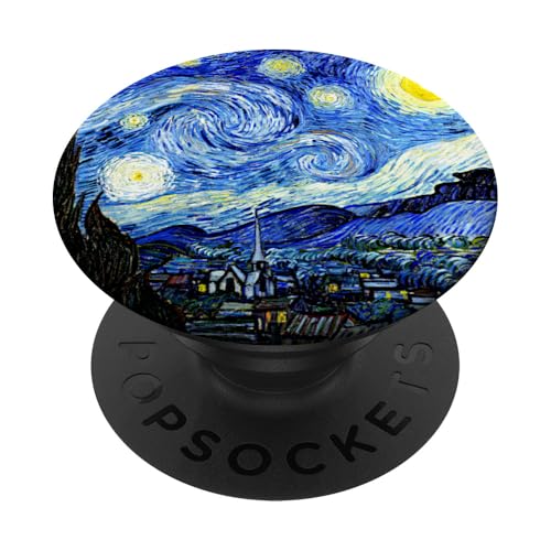 Vincent van Gogh Sternennacht Berühmte Kunst Stilvoll PopSockets PopGrip: Ausziehbarer Sockel und Griff für Handys/Tablets mit Tauschbarem Top PopSockets Klebender PopGrip Vincent van Gogh Sternennacht Berühmte Kunst Stilvoll PopSockets PopGrip: Ausziehbarer Sockel und Griff für Handys/Tablets mit Tauschbarem Top PopSockets Klebender PopGrip von Smooth HQ