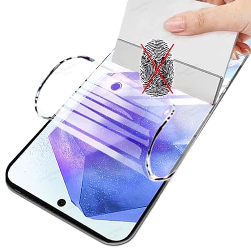 2 Stk Anti-Fingerabdruck Matte Hydrogel Film für Samsung Galaxy A35 5G 6.6" Hochempfindliche Blendschutz Schutzfolie Explosionsgeschützt Flexible TPU-Displayschutzfolien KEIN gehärtetes Glas von Snailcanfly