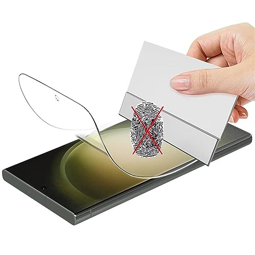 2 Stk Anti-Fingerabdruck Matte Hydrogel Film für Samsung Galaxy S23+ 5G 6.6" S23 Plus Weiche mattierte TPU Displayschutzfolien HD Clear von Snailcanfly