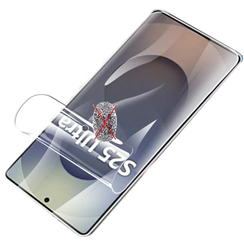 2 Stk Anti-Fingerabdruck Matte Hydrogel Film für Samsung Galaxy S25+ / S25 Plus 6.7" Weiche mattierte TPU Displayschutzfolien HD Clear von Snailcanfly