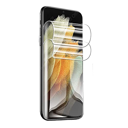 2 Stk Hydrogel Film Für Samsung Galaxy S21 5G / 4G 6.2inch Hochempfindliche Schutzfolie Flexible Transparente TPU-Displayschutzfolien Volle Abdeckung KEIN gehärtetes Glas von Snailcanfly