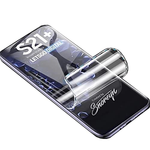2 Stk Hydrogel Film Für Samsung Galaxy S21 Ultra 5G 6.8inch Hochempfindliche Schutzfolie Flexible Transparente TPU-Displayschutzfolien Volle Abdeckung KEIN gehärtetes Glas von Snailcanfly
