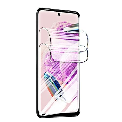 Für Xiaomi Mi 10 Lite 5G / Mi10 Youth 5G 6.57inch 2Pcs Klar HD Weichfolie Hydrogel Film TPU-folie Blasenfreie Displayschutzfolien Kompatibel mit Hülle Fingerabdruck-ID [Nicht gehärtetes Glas] von Snailcanfly