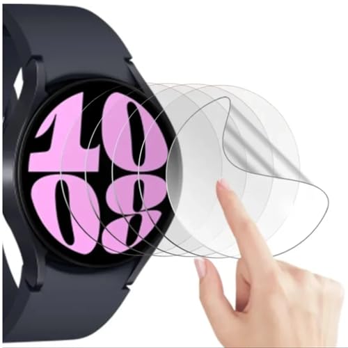 Hydrogel Film 5pcs für Samsung Galaxy Watch 6/5 / 4 44mm Watch6/5/4 Smart Watch Transparent TPU-Folie Screen Protector Bildschirmschutz Berührungsempfindlich, HD Clear, Ultradünn, Selbstheilung von Snailcanfly