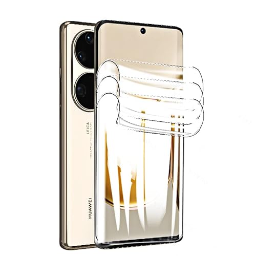 Snailcanfly 2 Stk Hydrogel Film Für Huawei P50 Pro 6.6inch 2021 Hochempfindliche Schutzfolie Flexible Transparente TPU-Displayschutzfolien Explosionsgeschützt KEIN gehärtetes Glas von Snailcanfly