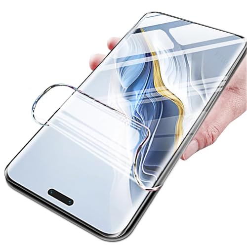 Snailcanfly 2 Stk Hydrogel Film für HONOR Magic 6 5G 6.78" Magic6 Hochempfindliche Schutzfolie Explosionsgeschützt Flexible Transparente TPU-Displayschutzfolien KEIN gehärtetes Glas von Snailcanfly