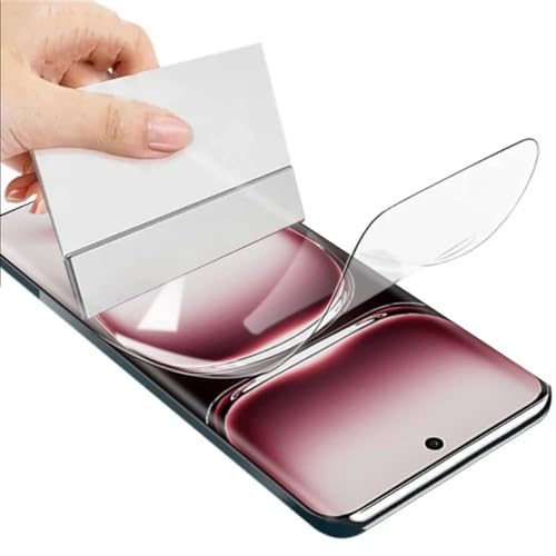 Snailcanfly 2 Stk Hydrogel Film für Oppo Reno12 Pro 5G 6.7" Reno 12 Pro Hochempfindliche Schutzfolie Explosionsgeschützt Flexible Transparente TPU-Displayschutzfolien KEIN gehärtetes Glas Snailcanfly 2 Stk Hydrogel Film für Oppo Reno12 Pro 5G 6.7" Reno 12 Pro Hochempfindliche Schutzfolie Explosionsgeschützt Flexible Transparente TPU-Displayschutzfolien KEIN gehärtetes Glas von Snailcanfly