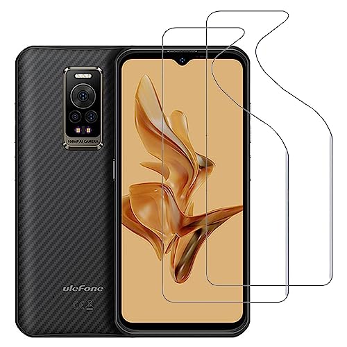 Snailcanfly 2 Stk Hydrogel Film für Ulefone Armor 17 Pro 6.58" Hochempfindliche Schutzfolie Explosionsgeschützt Flexible Transparente TPU-Displayschutzfolien KEIN gehärtetes Glas von Snailcanfly