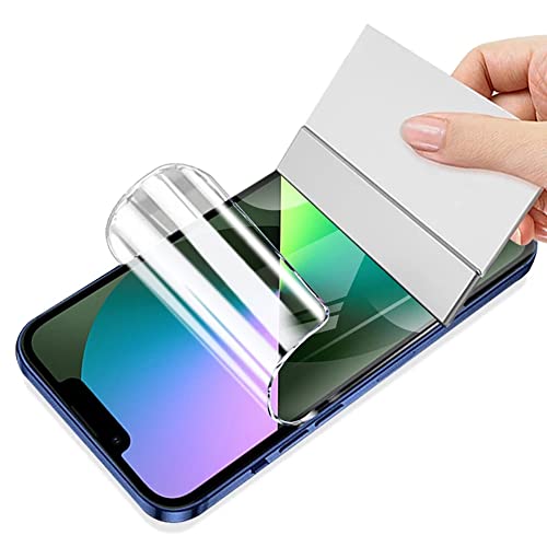 Snailcanfly 2 Stk Hydrogel Film für iPhone 12 6.1" Hochempfindliche Schutzfolie Explosionsgeschützt Flexible Transparente TPU-Displayschutzfolien KEIN gehärtetes Glas von Snailcanfly