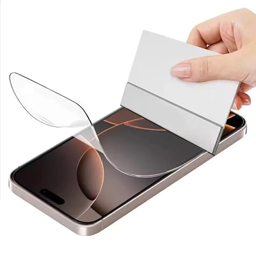 Snailcanfly 2 Stk Hydrogel Film für iPhone 16e 6.1" Hochempfindliche Schutzfolie Explosionsgeschützt Flexible Transparente TPU-Displayschutzfolien KEIN gehärtetes Glas Snailcanfly 2 Stk Hydrogel Film für iPhone 16e 6.1" Hochempfindliche Schutzfolie Explosionsgeschützt Flexible Transparente TPU-Displayschutzfolien KEIN gehärtetes Glas von Snailcanfly