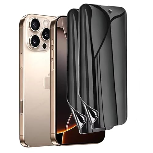 Snailcanfly 2pcs Anti-Spion Hydrogel Film für iPhone 16 Pro Max 5G 6.9inch 2024 Datenschutz Bildschirmschutz Flexible TPU Schutzfolie Anti-Peeping Snailcanfly 2pcs Anti-Spion Hydrogel Film für iPhone 16 Pro Max 5G 6.9inch 2024 Datenschutz Bildschirmschutz Flexible TPU Schutzfolie Anti-Peeping von Snailcanfly