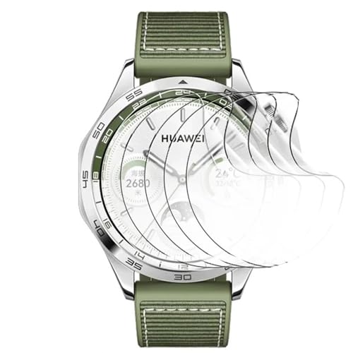 Snailcanfly Hydrogel Film 5pcs für Huawei Watch GT 4 46mm Smart Watch Transparent TPU-Folie Screen Protector Bildschirmschutz Berührungsempfindlich, HD Clear, Ultradünn, Selbstheilung von Snailcanfly