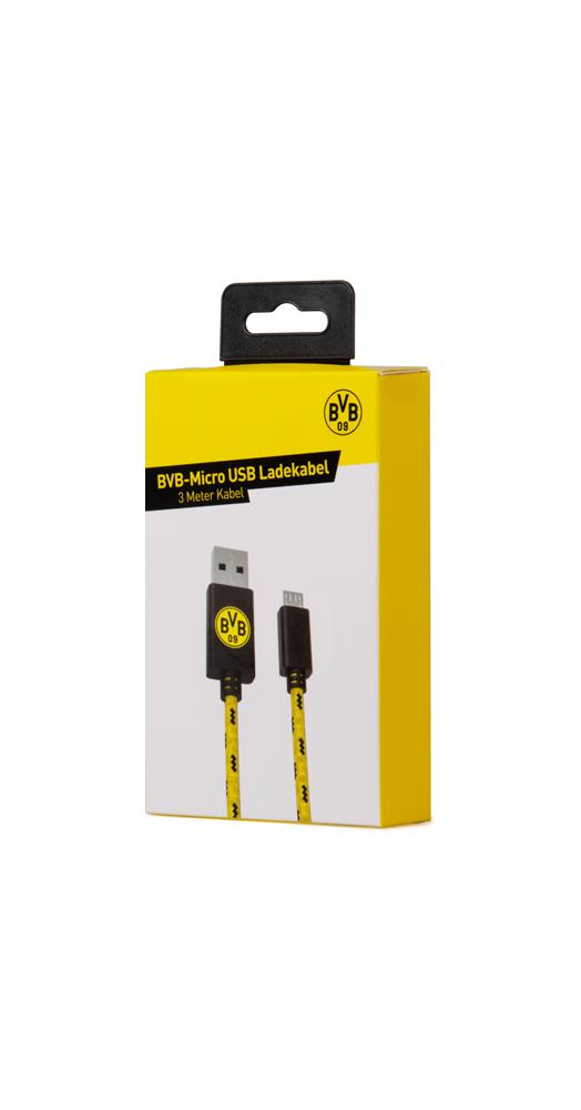 PS4 USB Ladekabel BVB von Snakebyte