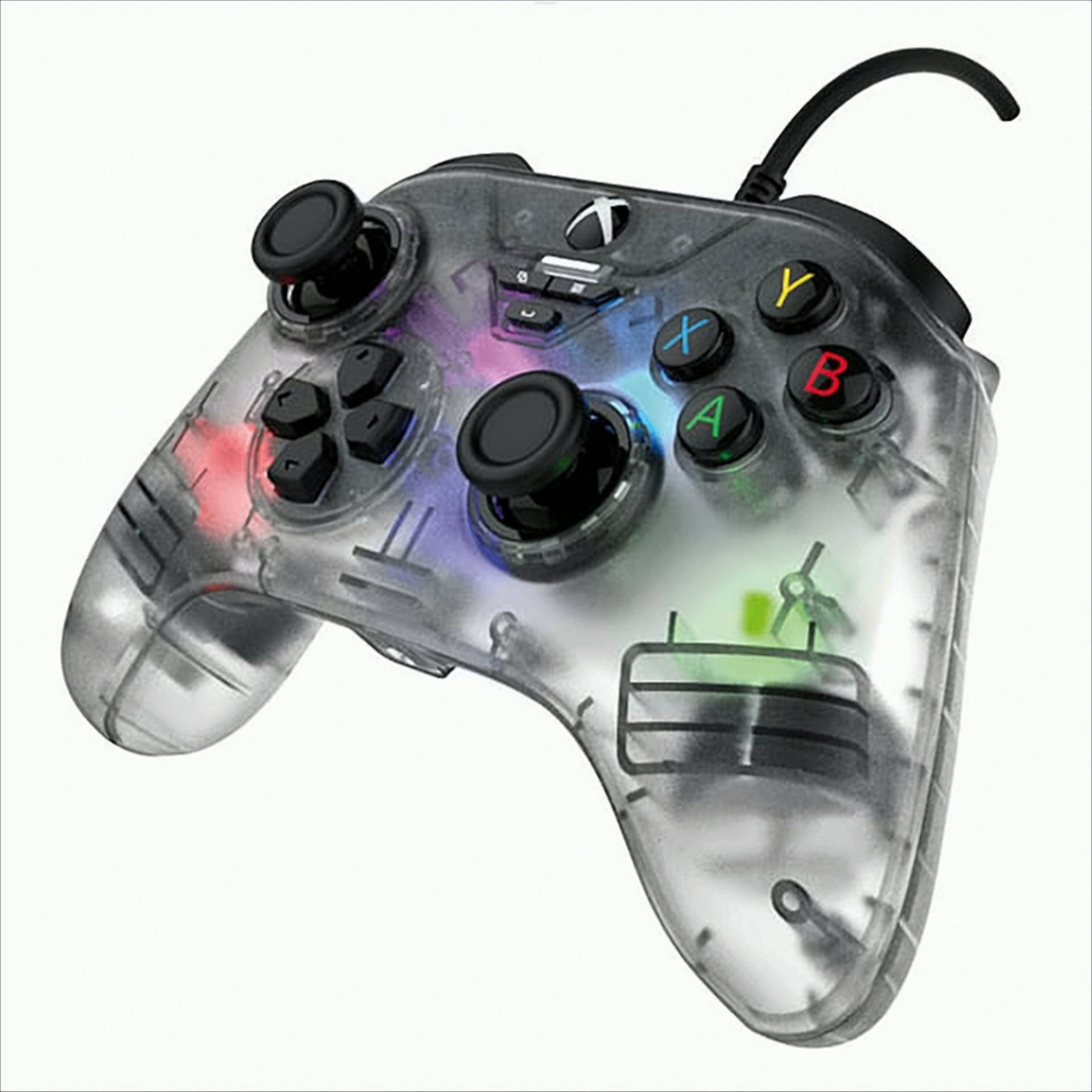 XB Controller GamePad RGB X transparent inkl. Hall-Effekt und 1 Monat Gamepass von Snakebyte