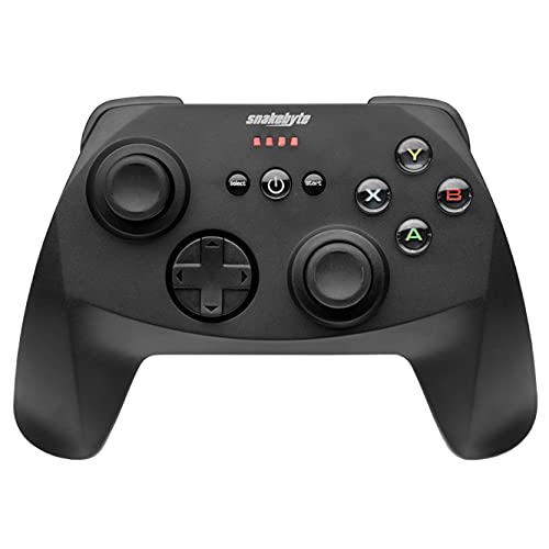 snakebyte GAME:PAD Pro - Wireless Controller für PC, Analog Joysticks, kabelloser 2,4GHz Game Controller für Computer, kompatibel mit Directinput und Xinput, integrierter Akku, extra 3m USB-Kabel snakebyte GAME:PAD Pro - Wireless Controller für PC, Analog Joysticks, kabelloser 2,4GHz Game Controller für Computer, kompatibel mit Directinput und Xinput, integrierter Akku, extra 3m USB-Kabel von Snakebyte