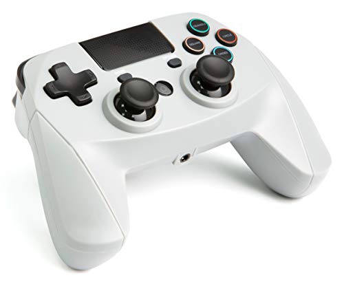 snakebyte GAMEPAD 4S – grau - Wireless Bluetooth Controller für PlayStation 4 / PS4 Slim / Pro, Analoge Dual Joysticks, PC kompatibel (Windows 7 / 8 / 10),3,5mm Kopfhöreranschluss, Touchpad von Snakebyte