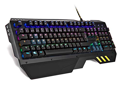 snakebyte PC KEY:BOARD ULTRA - RGB mechanische Gaming Tastatur 16,8 Mio Farben einstellbar / Anti-Ghosting / Outemu Blue-Switches / Gummierte Handauflage /50 Mio Tastenanschläge / DE Layout snakebyte PC KEY:BOARD ULTRA - RGB mechanische Gaming Tastatur 16,8 Mio Farben einstellbar / Anti-Ghosting / Outemu Blue-Switches / Gummierte Handauflage /50 Mio Tastenanschläge / DE Layout von Snakebyte