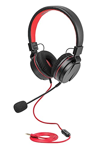 snakebyte Switch HEADSET S - Stereo Headset zur Verwendung mit Nintendo Switch, 3,5mm Audio-Stecke - auch kompatibel mit Laptop für Telefonkonferenz,Video Call, 4,5m Kabellänge snakebyte Switch HEADSET S - Stereo Headset zur Verwendung mit Nintendo Switch, 3,5mm Audio-Stecke - auch kompatibel mit Laptop für Telefonkonferenz,Video Call, 4,5m Kabellänge von Snakebyte