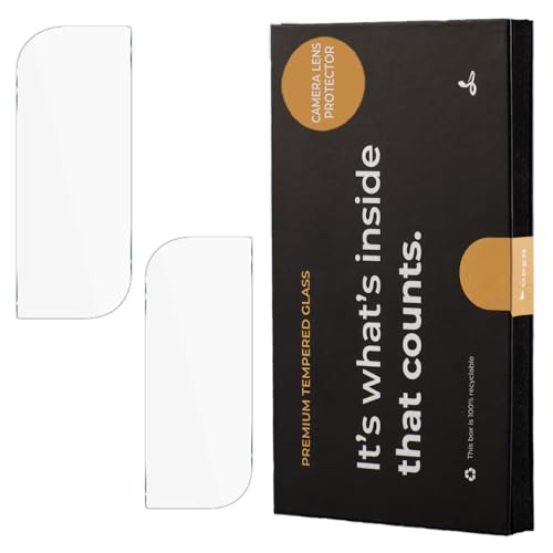 Snakehive Gehärteter Glaslinsenschutz für Samsung Galaxy S23 Ultra | Hochwertige Handy-Linsenschutzfolien | Schlagschutz, splitterfrei, kratzfest, einfache blasenfreie Installation - 2er Pack von Snakehive