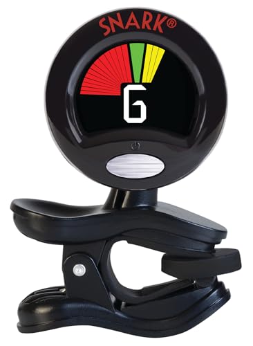 Snark SN6X Clip-On Tuner for Ukulele, Black, 1.8 x 1.8 x 3.5 inches von Snark