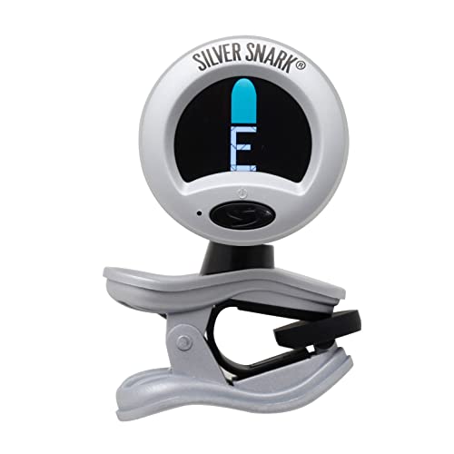 Snark Silver Snark Clip-on Chromatic Tuner SIL-1 silbergrau von Snark