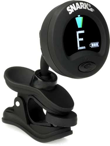 Snark Wiederaufladbarer Clip-On Tuner (SN-RE), schwarz von Snark