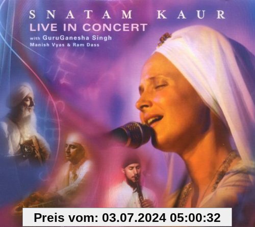 Snatam Kaur-Live in Concert (DVD + Audio CD) von Snatam Kaur
